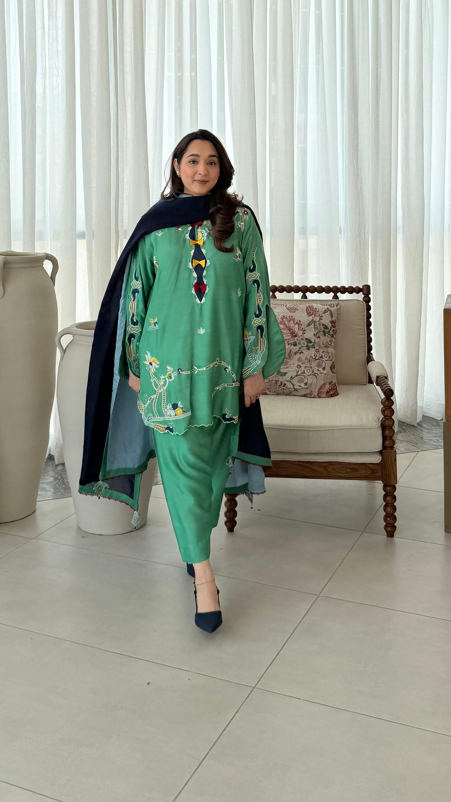 JADE GARDEN – Khaadi Silk Ensemble